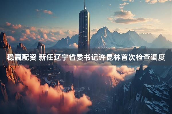 稳赢配资 新任辽宁省委书记许昆林首次检查调度